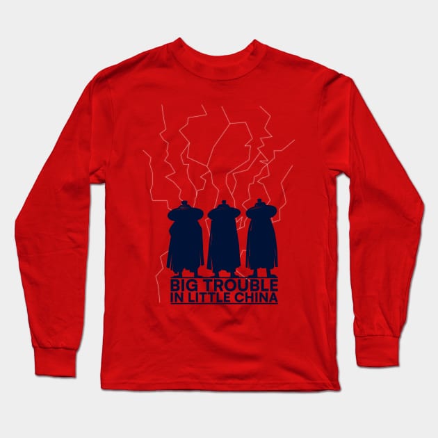 Big Trouble in Little China Long Sleeve T-Shirt by StudioInfinito